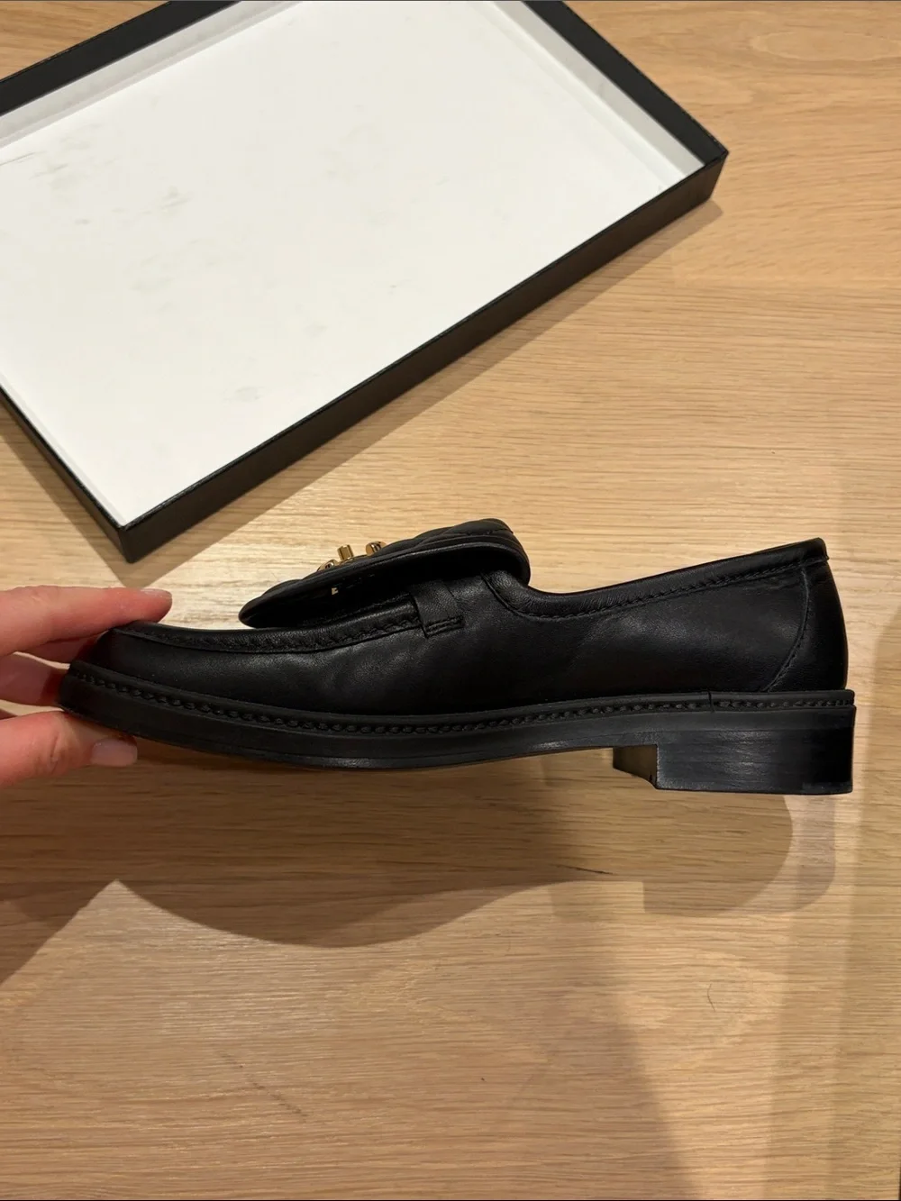 CHANEL classic loafers